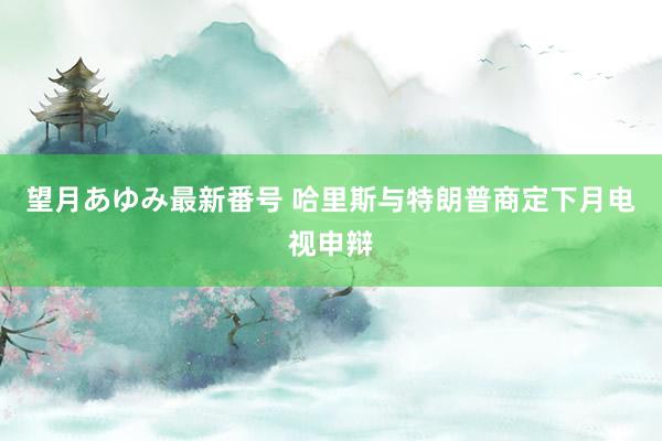 望月あゆみ最新番号 哈里斯与特朗普商定下月电视申辩