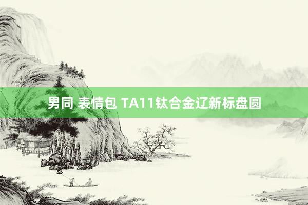 男同 表情包 TA11钛合金辽新标盘圆