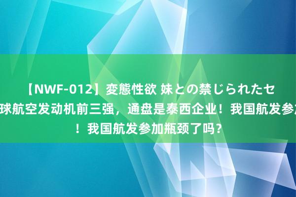 【NWF-012】変態性欲 妹との禁じられたセックス。 寰球航空发动机前三强，通盘是泰西企业！我国航发参加瓶颈了吗？